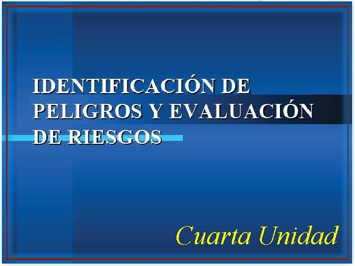 Cuarta Unidad 