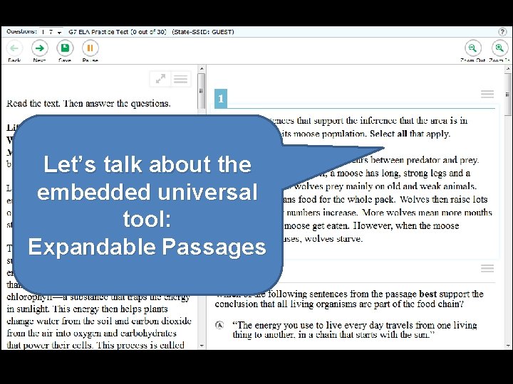 Let’s talk about the embedded universal tool: Expandable Passages 