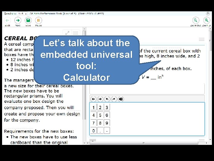 Let’s talk about the embedded universal tool: Calculator 