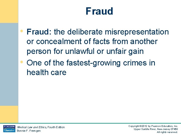 Medical Law and Ethics Chapter 6 Professional Liability