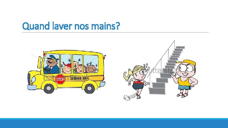 Quand laver nos mains? 