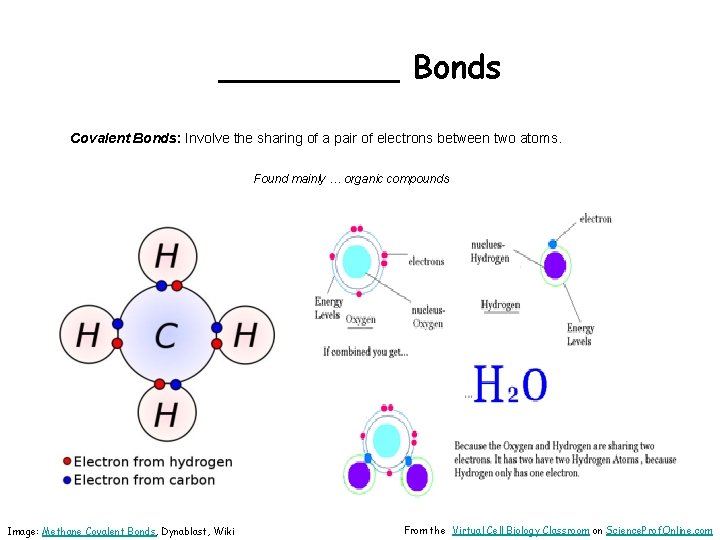 _____ Bonds Covalent Bonds: Involve the sharing of a pair of electrons between two