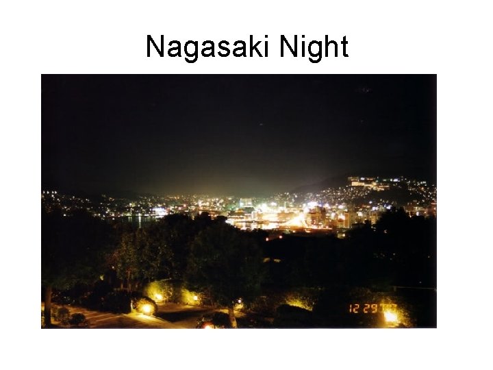 Nagasaki Night 