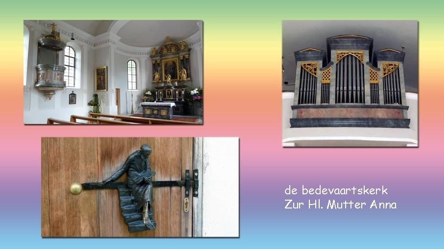de bedevaartskerk Zur Hl. Mutter Anna 