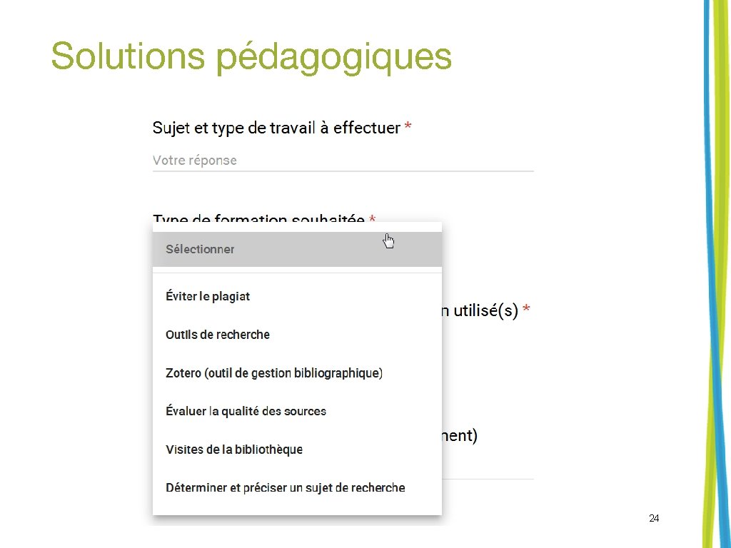 Solutions pédagogiques 24 