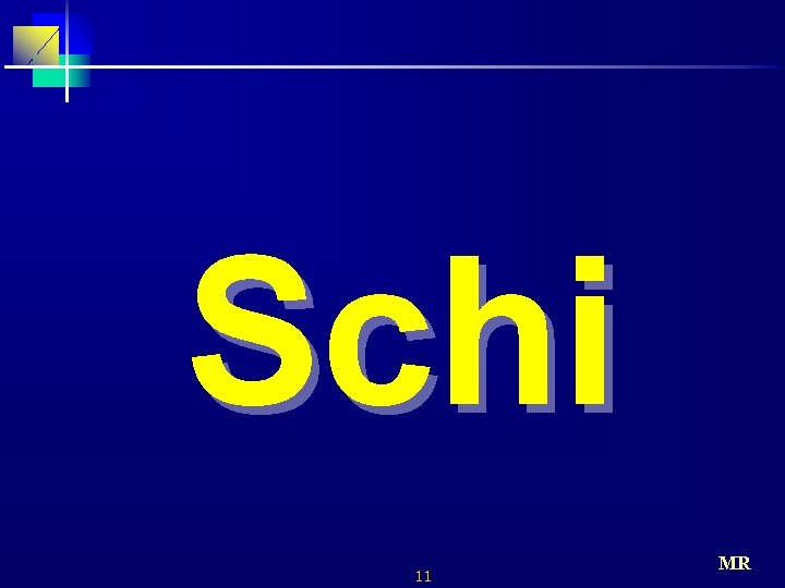 Schi 11 MR 