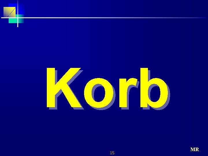 Korb 15 MR 