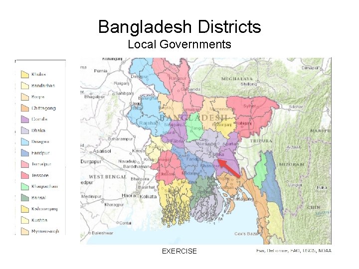 Bangladesh Districts Local Governments EXERCISE 