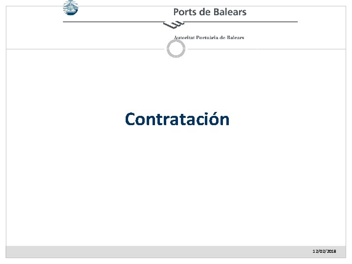 Contratación 12/02/2018 