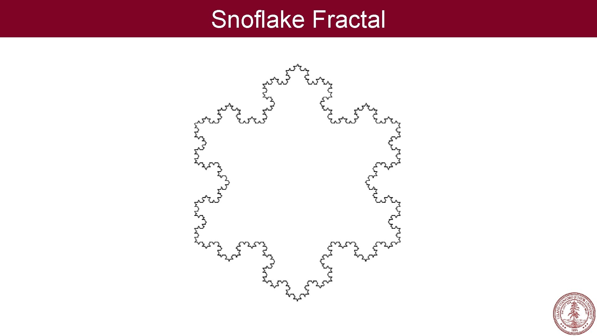 Snoflake Fractal 