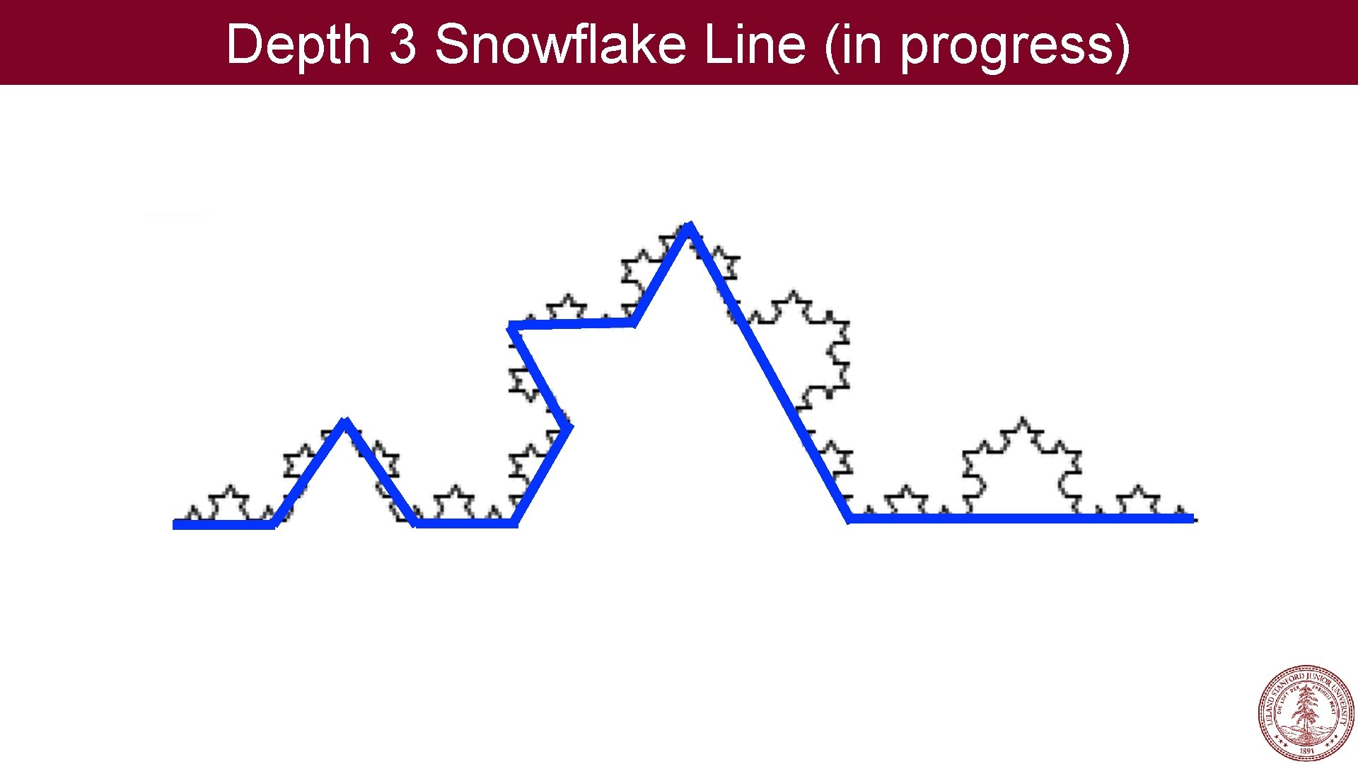 Depth 3 Snowflake Line (in progress) 