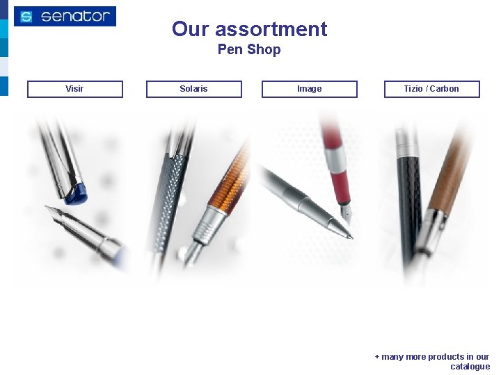 Our assortment Pen Shop Visir Solaris Image Tizio / Carbon + many more products