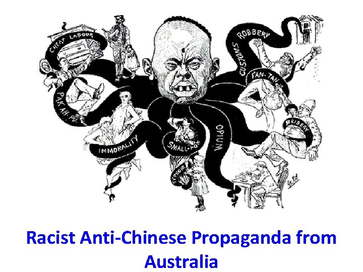 Racist Anti-Chinese Propaganda from Australia 