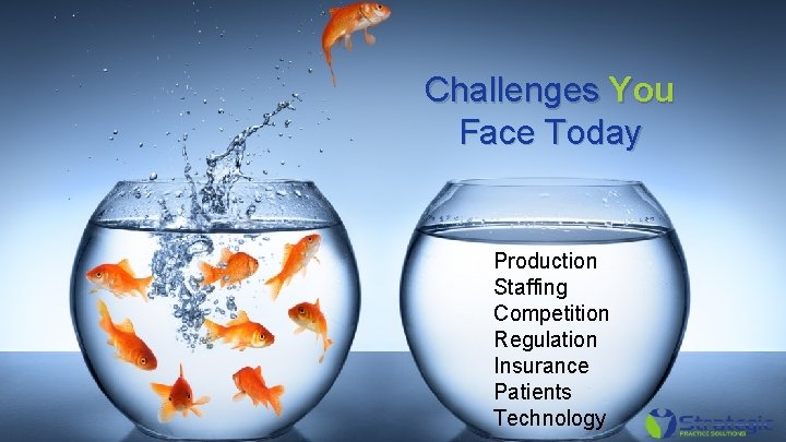 Challenges You Face Today 4 Production Staffing Competition Regulation Insurance Patients Technology 