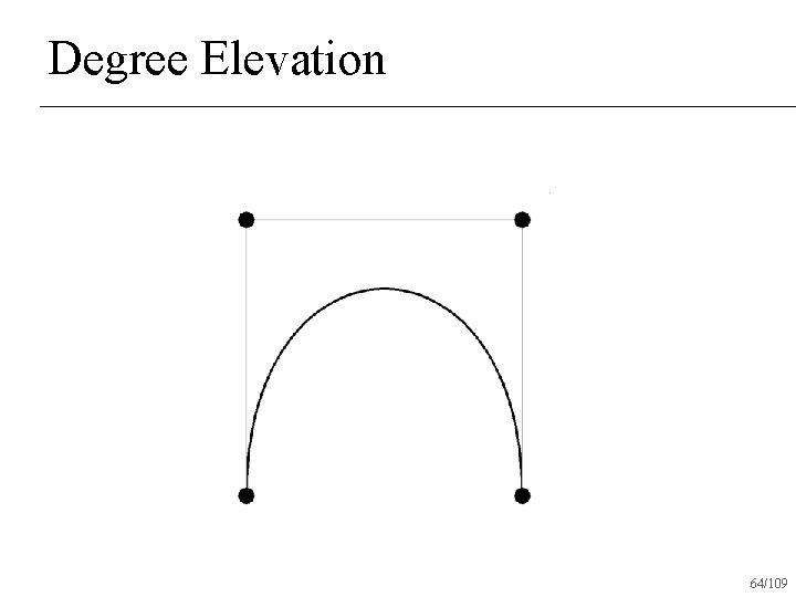 Degree Elevation 64/109 