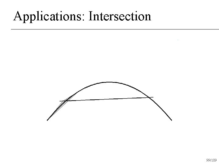 Applications: Intersection 99/109 
