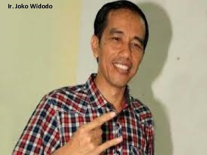 Ir. Joko Widodo 