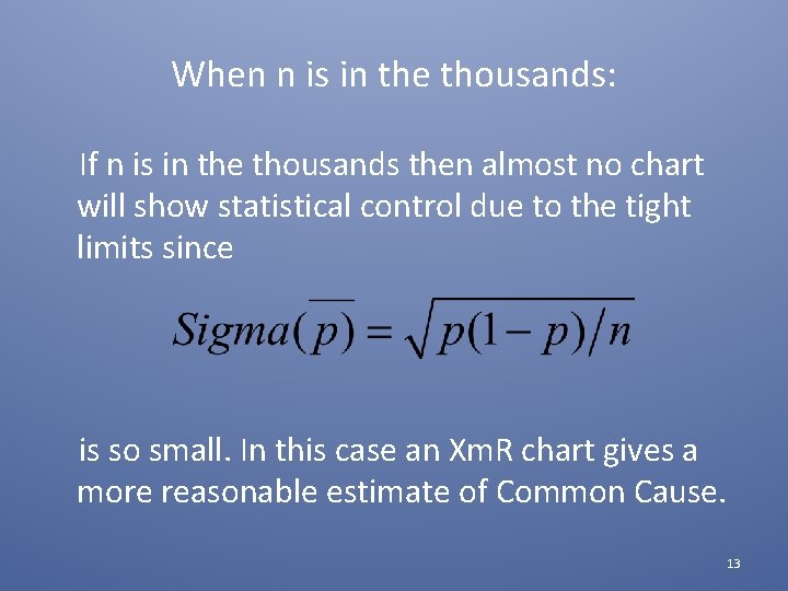 When n is in the thousands: If n is in the thousands then almost