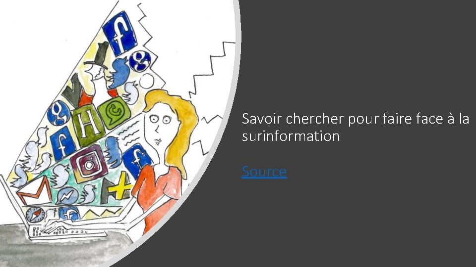 Savoir cher pour faire face à la surinformation Source 