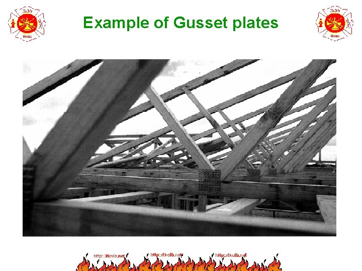 Example of Gusset plates 