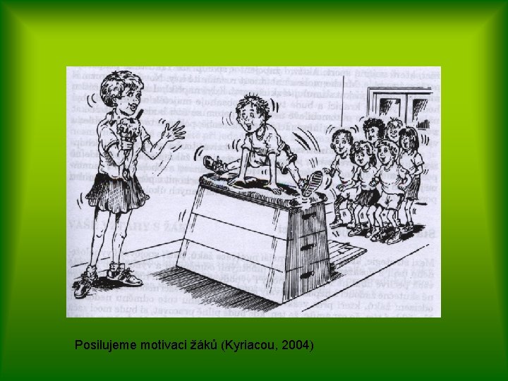 Posilujeme motivaci žáků (Kyriacou, 2004) 