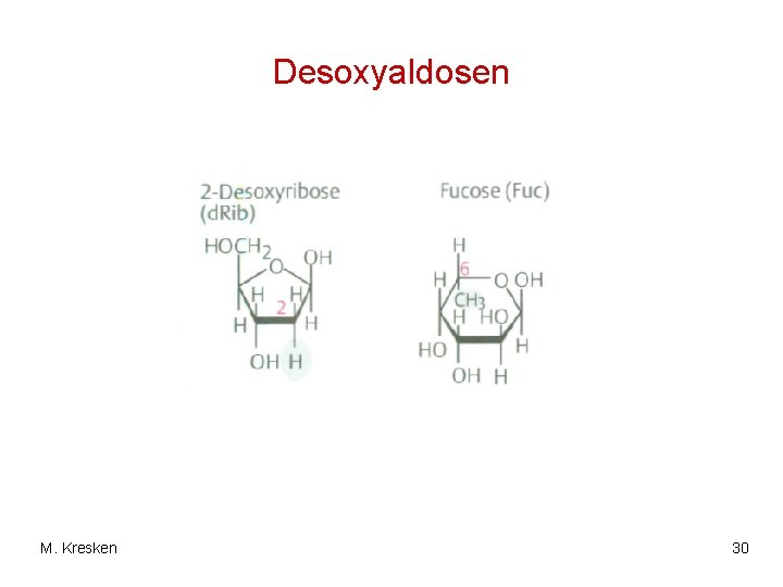 Desoxyaldosen M. Kresken 30 