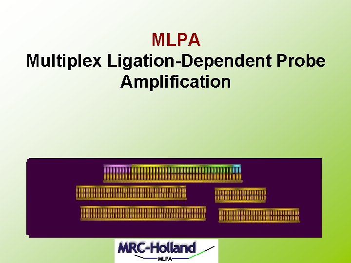 MLPA Multiplex Ligation-Dependent Probe Amplification 
