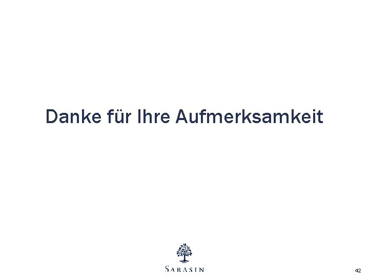 Danke für Ihre Aufmerksamkeit 42 