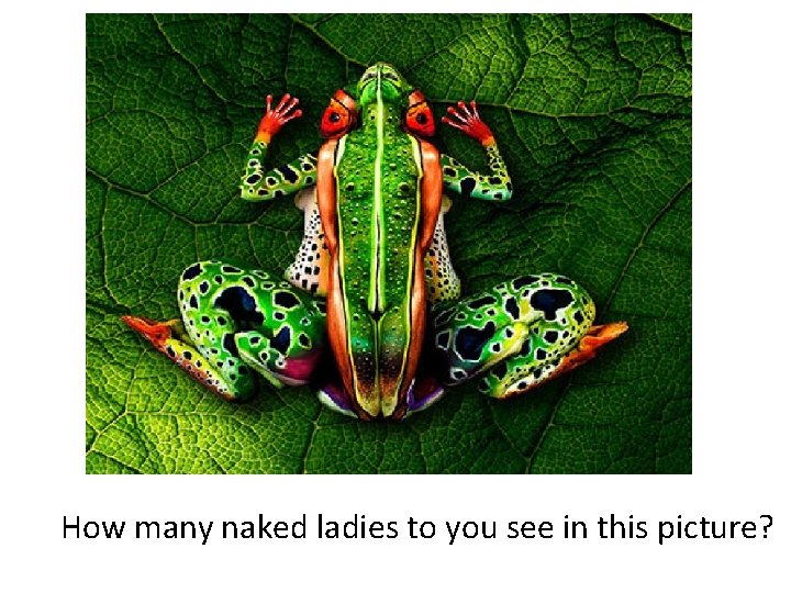 How many naked ladies to you see in this picture? 