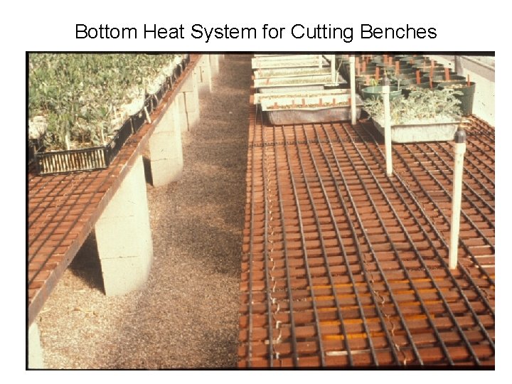 Bottom Heat System for Cutting Benches 