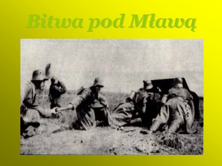 Bitwa pod Mławą 