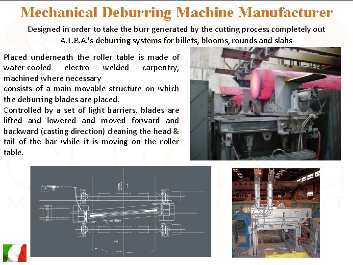 Mechanical Deburring Machine Manufacturer Designed in order to take the burr generated by the