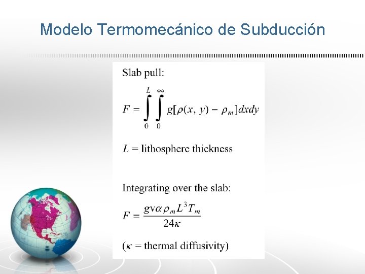 Modelo Termomecánico de Subducción 