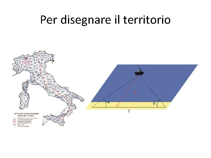 Per disegnare il territorio 