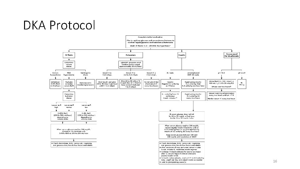 DKA Protocol 16 