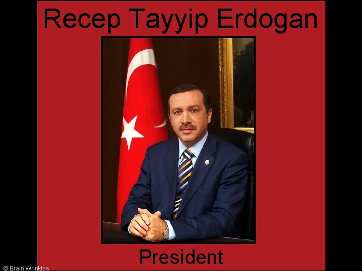 Recep Tayyip Erdogan © Brain Wrinkles President 