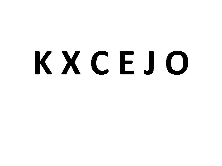 KXCEJO 