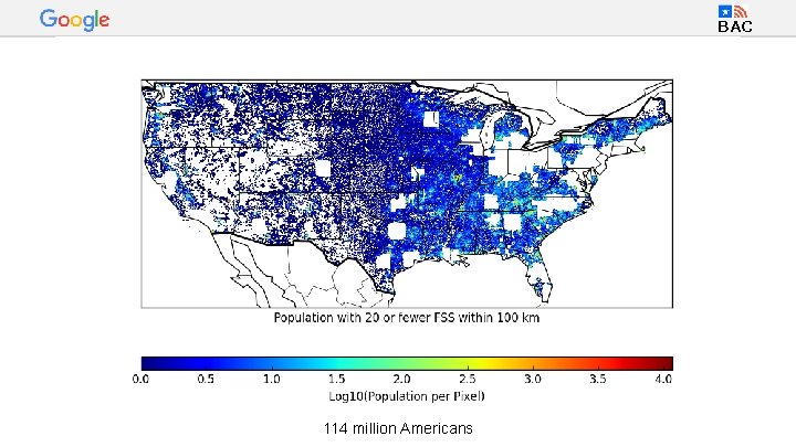 BAC More than 100 million Americans have 20 or fewer registered C-band Earth stations