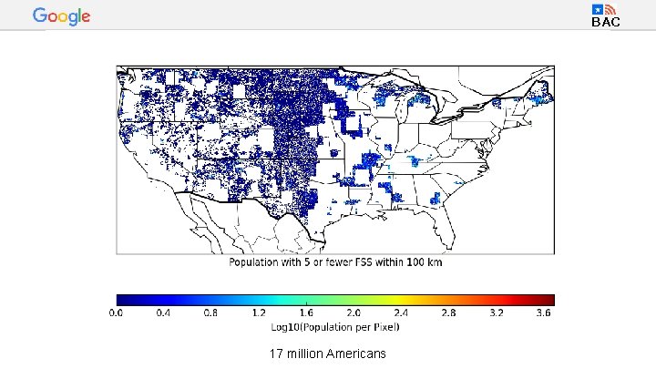 BAC More than 100 million Americans have 20 or fewer registered C-band Earth stations