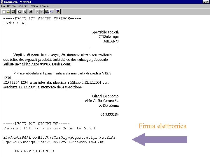 Firma elettronica 22 