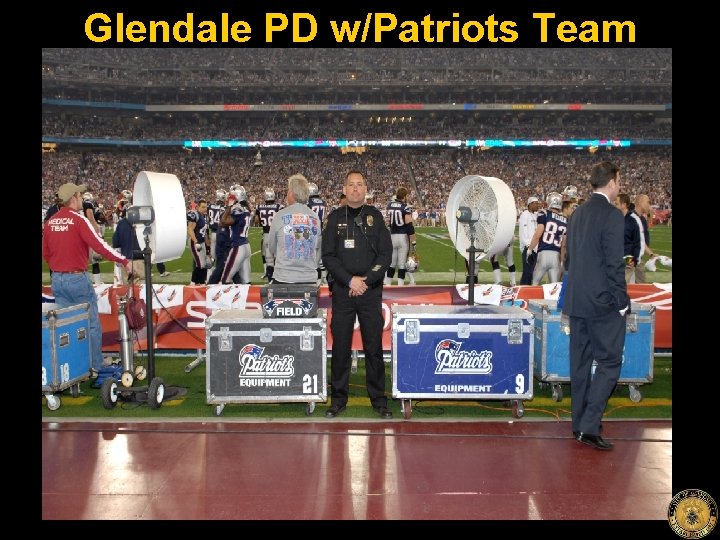 Glendale PD w/Patriots Team 