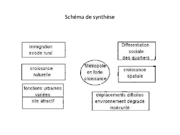 Schéma de synthèse 