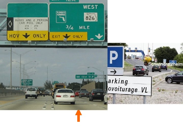 covoiturage Schwindratzheim Voie réservée pour les véhicules à occupation multiple (High occupancy vehicle) 
