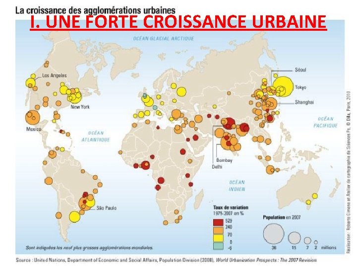 I. UNE FORTE CROISSANCE URBAINE 