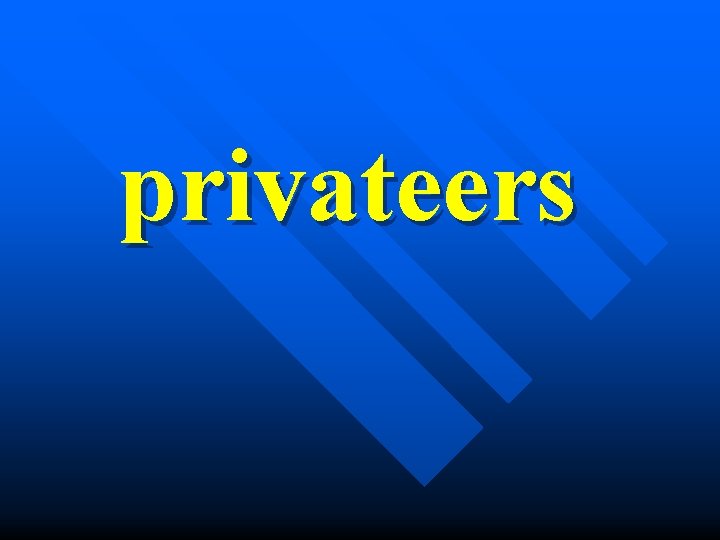 privateers 
