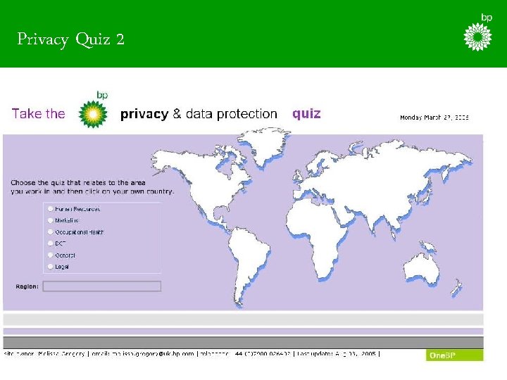 Privacy Quiz 2 