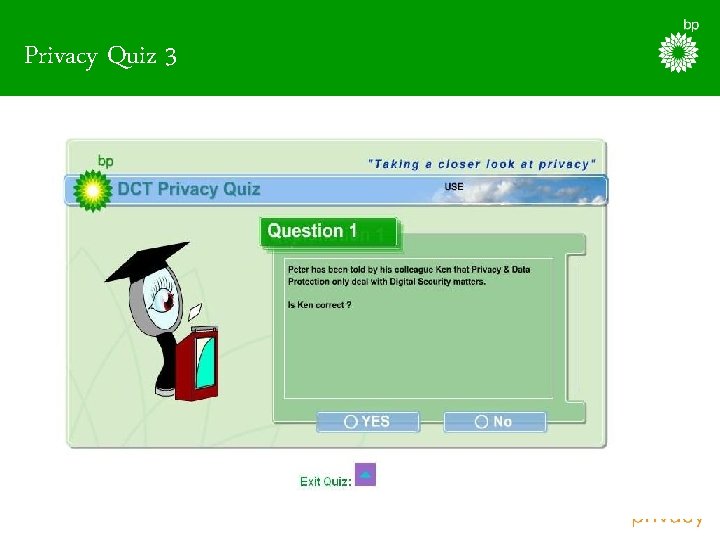 Privacy Quiz 3 