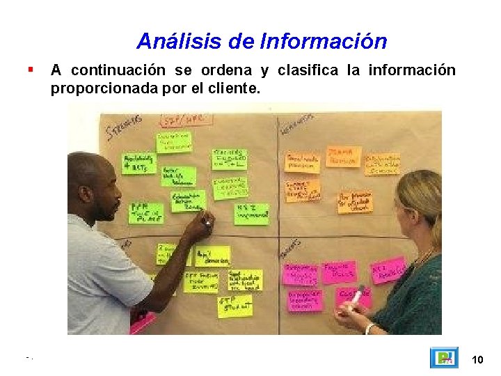 Análisis de Información -. A continuación se ordena y clasifica la información proporcionada por