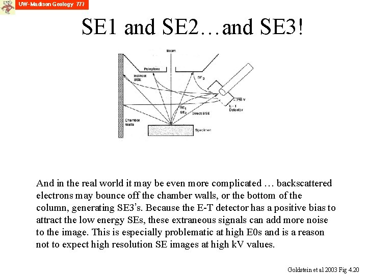 SE 1 and SE 2…and SE 3! And in the real world it may
