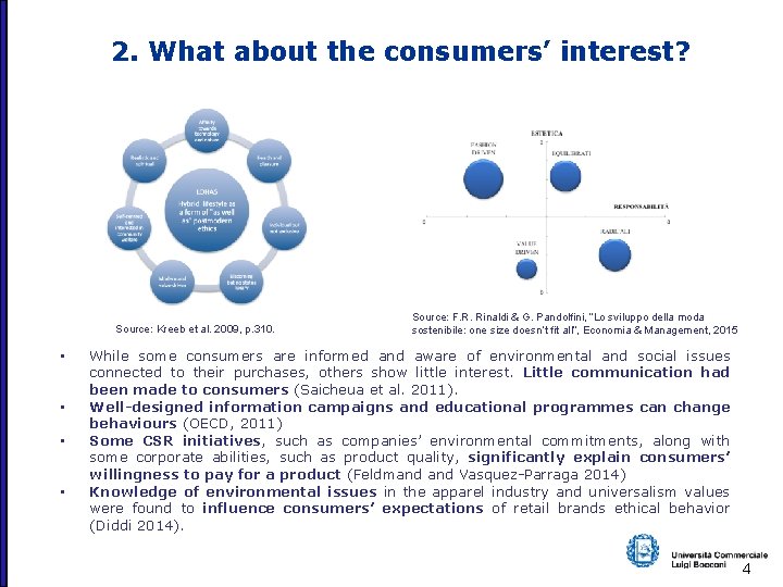 2. What about the consumers’ interest? Source: Kreeb et al. 2009, p. 310. •